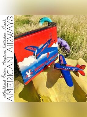 American Airways Lockheed Orion Airplane Collector Bank